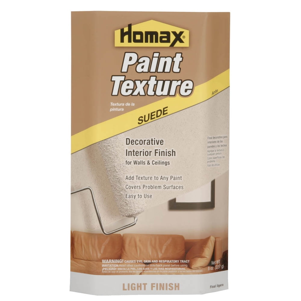 Homax RollOn Paint Additive, Light Finish, Suede, 8 Ounces