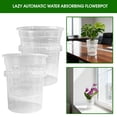 thumbnail image 2 of SharkTRUE Clear Orchid Pot,Plastic Plant Pots with Drainage Hole and Tray,Breathable Flower Plant Pot,Nursery Container for Root Growth, Seedling, and Indoor Houseplant Gardening, 2 of 10