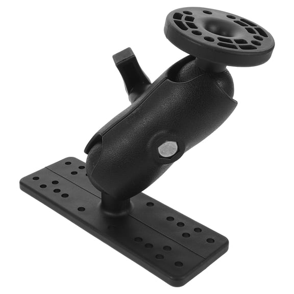 HEANUJJ Universal Kayak Fishfinder Mount Black Rotating Stand with Adjustable Swivel for Boats