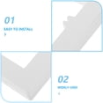 thumbnail image 3 of COMPUKAS 10Pcs Decorative Switch Plates Square Design for Wall Outlet Concealment and Safety, 3 of 7