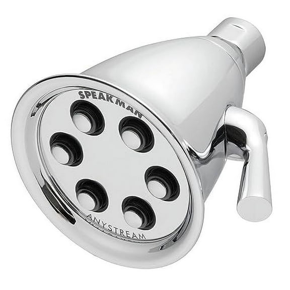 Icon Anystream 3-Spray Polished Chrome Low Flow Shower Head 2.0-GPM (7.6 LPM)