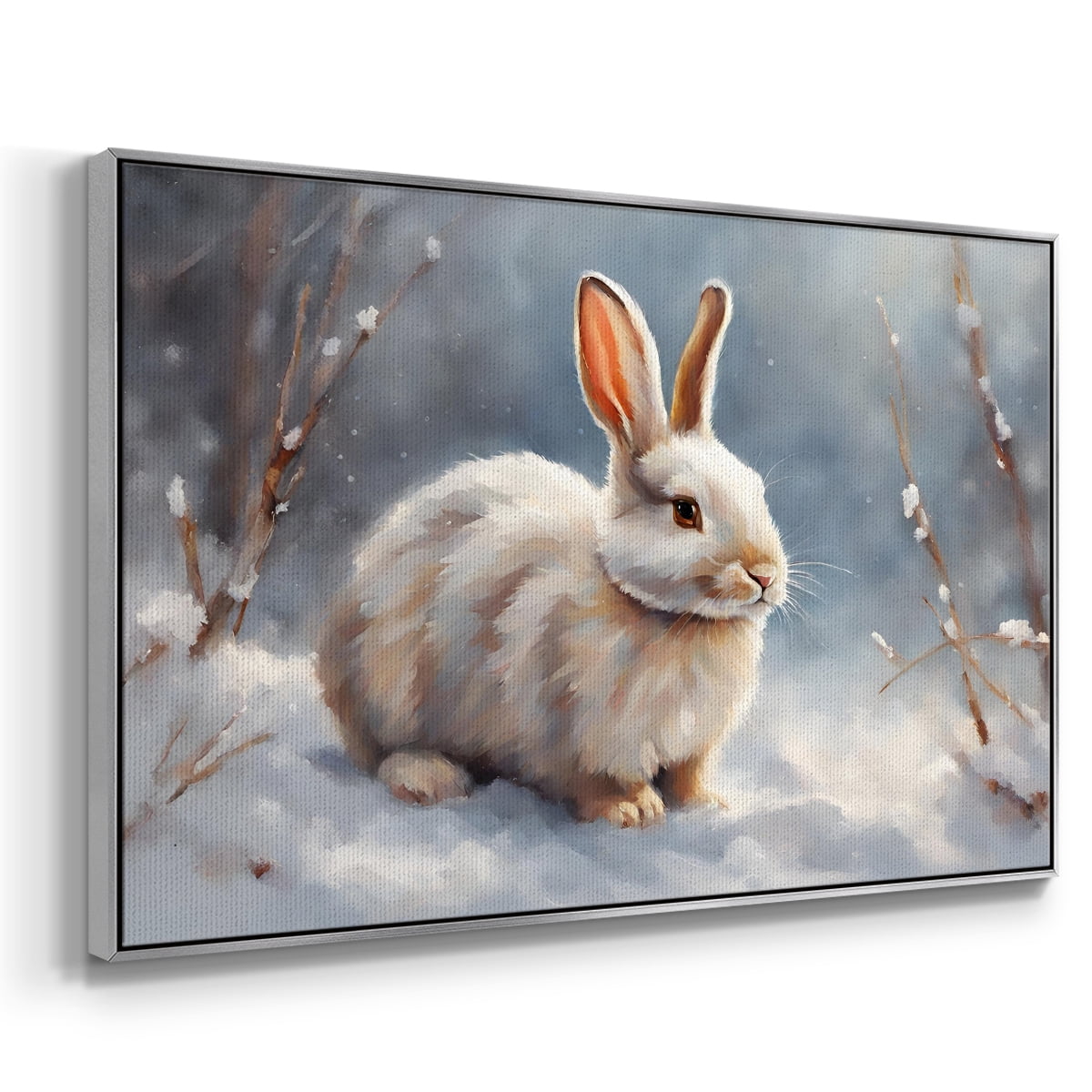 Vintage Landscape-CCVI By Wexford Home Framed in Silver Wood Gallery Wrapped Canvas 17 in. x 25 in.