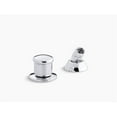 thumbnail image 1 of Kohler K-8549-CP Two-Way Diverter Valve & Handshower Hose Guide, Polished Chrome, 1 of 1