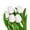 White, variant on Artificial Tulips Real Touch Fake Tulips Flowers Home Wedding Party Decor Gift Photograph Prop,10PCS