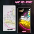 thumbnail image 3 of UPONRAY Happy Hour Neon Signs, 11.5"*15.3" Dimmable & USB-Powered LED Neon Light, Stylish Wall Decor for Bar, Party, Restaurant, Living Room, Man Cave, 3 of 8