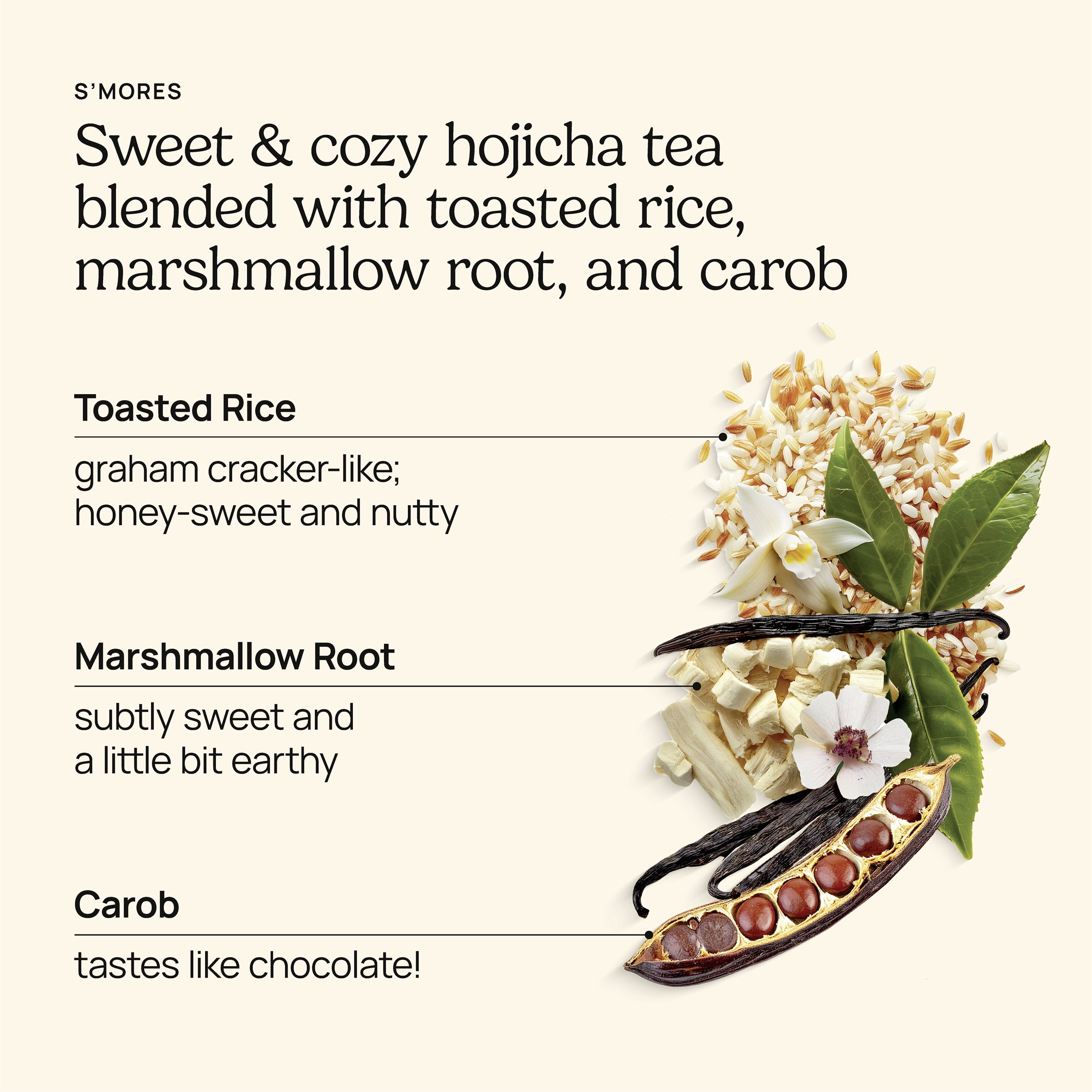 Yogi S'mores Tea (6 pk, 16 ea) - Caffeinated Organic Green & Puerh Teas