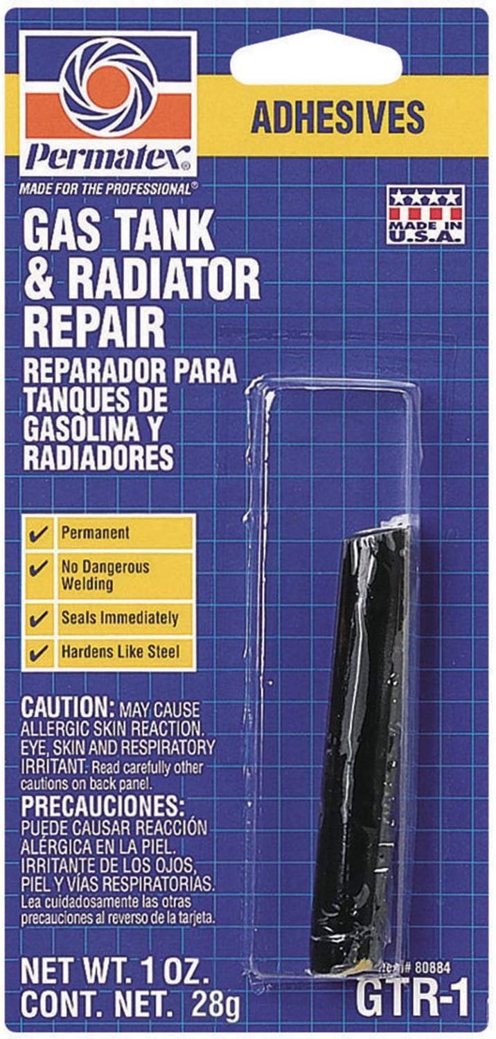 Permatex 80884 Gas Tank and Radiator Repair, 1 oz.