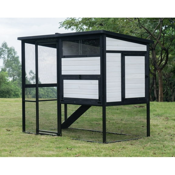 Modern Ultraguard Starter Metal Framed Chicken Coop