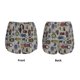 thumbnail image 3 of Balery Bright Insects Pantalones cortos deportivos para mujer con forro y dos bolsillos, elásticos, para entrenamiento, gimnasio, yoga-Medium, 3 of 7