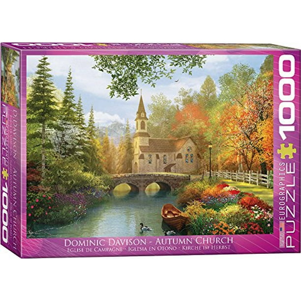 Eurographics Autumn Church par Dominic Davison Puzzle (1000 Pièces)
