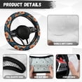 thumbnail image 5 of Uorisanigo Hibiscu Car Wheel Cover for Women Flower Print Car Steering Wheel Protector for SUV Vehicle Sedan Easy to Install Steering Wheel Cover for Winter Novelty Car Decor Gift for Friends, 5 of 8