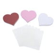 thumbnail image 6 of PBPBOX Assorted Color Heart Shaped Cards for Home Decor and Bulletin Boards 108Pcs, 6 of 8