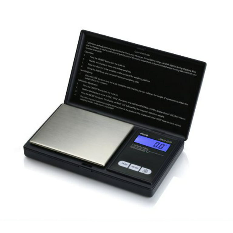 AWS-600-BLK - American Weigh Scales Digital Pocket Scale Black