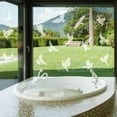 thumbnail image 4 of Graflsoa 2022 New Anti-Collision Window Decals for Bird Safety - Reflective UV Stickers for Glass Doors & Windows (16pcs, Bird Design) FN01-FN04, 4 of 7