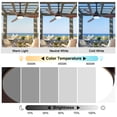 thumbnail image 6 of Bella Depot 42" 3-blade Outdoor Ceiling Fan with Light and Remote, 6 of 9
