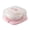 Pink, variant on Multipurpose Bakery Storage Container Clear Lid Ideal For Cupcakes Cookie