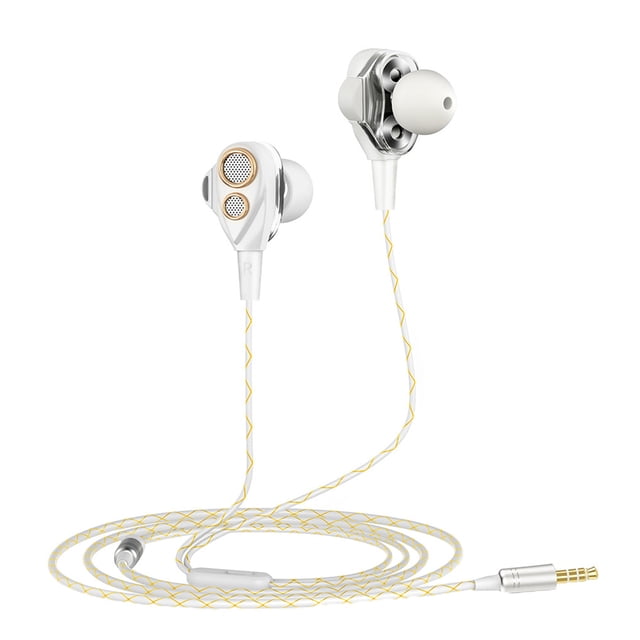 Running Earbud Sport Auriculares estéreo para juegos 6D Auriculares intrauditivos Auriculares de teléfono con controlador dual AweSitey EL0888-02B