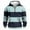 Light Blue, variant on MELDVDIB Mens Half-Zip Hoodies Zipper Pocket Outdoor Sport Gym Oversized Hooded Sweatshirt Striped Color Block Long Sleeve Pullover Tops Black L