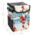 thumbnail image 5 of Santa Claus Foldable Car Trash Can with Lid and Leak-Proof Hanging Storage Bag - Trash Can for Car, Car Garbage Can, 5 of 6
