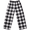 Yarn Dyed Lattice Black White, variant on Boys Pajama Pants 3 Pack Sleep Pants Soft Elastic Waist Kids Pajama Bottoms Plaid Lounge Pants with 2 Pockets
