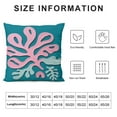 thumbnail image 6 of Nawypu  Colorful Travel Aesthetic Throw Pillow Covers Beach Coral Preppy Decorative Pillowcase 2pcs Square Cushion Case for Teens Girls Gifts College Dorm Bedroom Couch Sofa Home Decor, 6 of 6