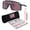 Dark Galaxy Frame | Dark Galaxy Lens, variant on OO9406 Sutro Shield Shaped Non-Polarized Sunglasses for Men - Includes Official Eyewear Kit - Dark Galaxy Frame with Dark Galaxy Lens