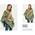 thumbnail image 6 of CoCopeaunts Ponchos for Women, Womens Ponchos and Wraps Winter Retro Stylish Poncho Shawl for Women, 6 of 6
