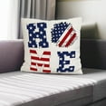 thumbnail image 2 of LanSuare 4th of July American Patriotic Decorative Throw Pillow Cover Stripes Outdoor Cushion Cover for Sofa Couch Living Room Bed Decoration, 2 of 7