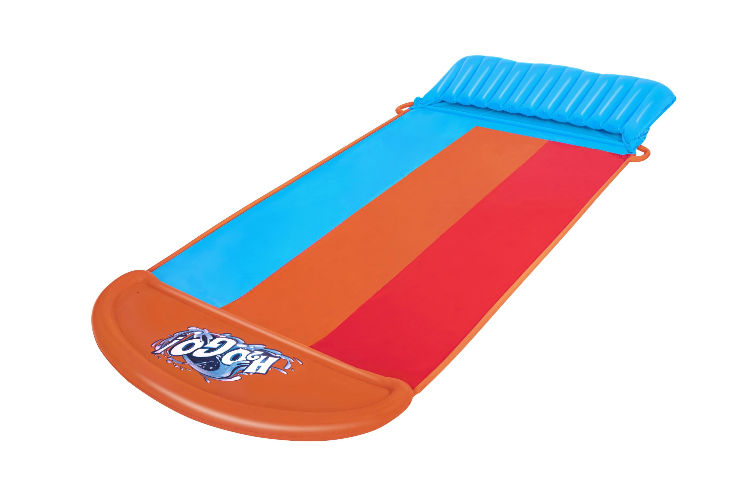 H2OGO! Triple Water Slide with Tsunami Splash Ramp 16'