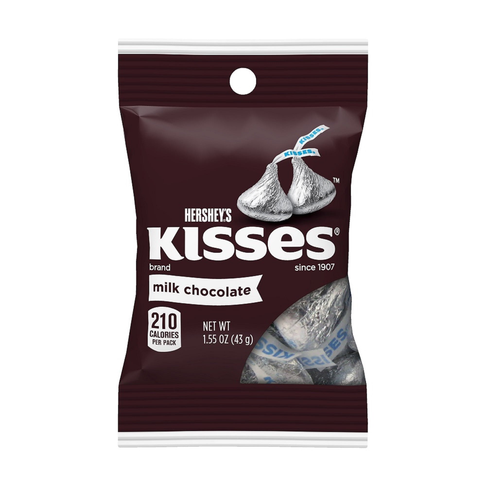 Kisses Milk Chocolates, 1.55 Oz