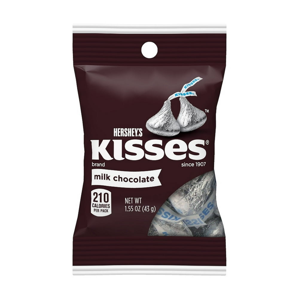 Kisses Milk Chocolates, 1.55 Oz