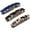 Ivory,Navy Blue,Tortoise Shell, variant on Small Tortoise Acetate Automatic Hair Clips for Women - Thin Hair Barrettes, 4pcs