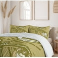thumbnail image 6 of Ambesonne Bones Duvet Cover Sets, Woodcut Style Dinosaur Fossil, 2-King, Fawn Khaki, 6 of 7