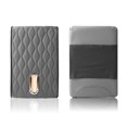 thumbnail image 3 of Mistaha Car Armrest Pad Heightening Cushion, Grid Leather Widened Thickened Universal Car Memory Foam Armrest Box Pad, Grid Brown with Concealed Tissue Box, 3 of 6
