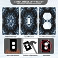 thumbnail image 3 of Light Switch Cover Switch Plate Outlet Cover Plug Cover for Electrical Toggle Switch Explosion Of Blue Ink, 3 of 6