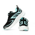 thumbnail image 3 of BURUDANI Boys&Girls Lightweight Sneakers with Hook and Loop Breathable Kids Running Shoes, 3 of 6