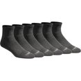 thumbnail image 1 of AmPm Chaussettes Quart de Contrôle de l'Humidité pour Hommes Multipack, 1 of 5