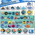 thumbnail image 2 of Iron On Patches Hotop con tema de acampada y aventuras al aire libre, 48 unidades, 2 of 6