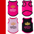 thumbnail image 4 of 6 Pack Dog Shirt Boy Pet Clothes Doggy Tee Tank Top Kitten Shirts ，Cute Breathable Outfit Apparel for Cats Small Dogs, 4 of 6