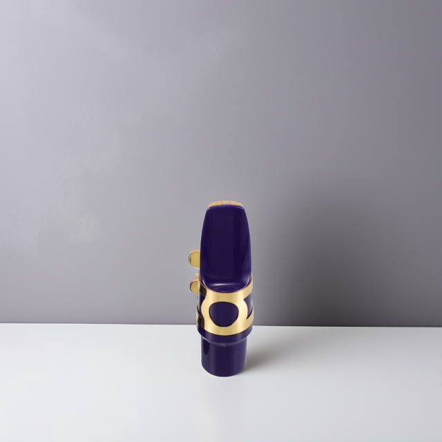 Phenofice 1Jgo Boquilla Ergonómica Para Saxofón Alto Con Capuchón Azul Y Resistente