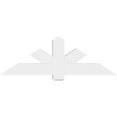 thumbnail image 2 of 60"W x 20"H x 4"D x 6"F, 8/12 Pitch, Kennewick Architectural Grade PVC Gable Bracket, 2 of 8