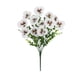 thumbnail image 2 of Arreglo floral artificial de pensamientos y eucalipto para decoración de bodas, adornos de sala de estar, estilismo de escenas y centros de mesa florales., 2 of 6