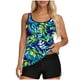 thumbnail image 1 of Conjunto de Bikini de Cintura Alta para Mujeres Color Sólido Correa sin Espalda Bikini Traje de Baño Color Bloqueo Fuera Del Hombro con Sujetadores Acolchados Extraíbles, 1 of 7