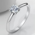 thumbnail image 2 of 4-style AAA Cz Heart Round Princess Wedding Band Women's 925 Silver Rings Sz 4-9, 2 of 3