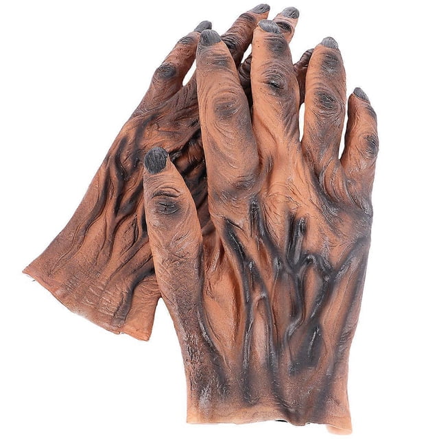 Creepy Gloves Werewolf Gloves Festive Atmosphere Creation Masquerade Adults PVC 1 Pair
