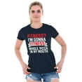 thumbnail image 4 of Fitness? Pizza! Gym Workout Exercise Womens Fitted Plus Size Graphic Tee Brisco Brands 2X, 4 of 5