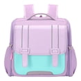 thumbnail image 3 of Backpack with Simple Flap Design Lightweight Breathable Straps Multi Color Elementary School Bookbag for Age 4t 5t 6t, 5th 6th, 3 of 3