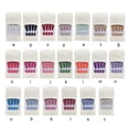 thumbnail image 3 of pitrice 1 Set French Tip Press on Nails Solid Color Extra Long Artificial Detachable Full Cover Salon DIY Manicure Kit for Girls H33-blue, 3 of 7