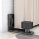 thumbnail image 1 of Adjustable Floor Guide Wall/Door Bottom Guide For Sliding Wooden Door Black, 1 of 4