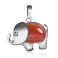 thumbnail image 1 of Energy Cute Elephant Pendants for Child Jewelry Chakra Natural Gem Stone, 1 of 6